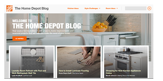 The home depot blog